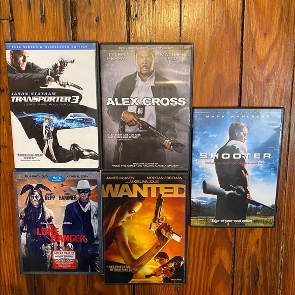 media-action-dvd-bundle-poshmark